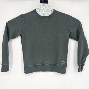 Allbirds Sweater Mens Small‎ Crewneck Pullover Sweatshirt Green Preppy Slim Fit